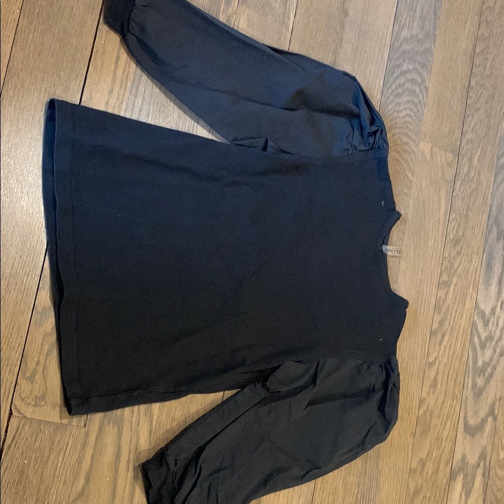 Black Long Sleeve Top